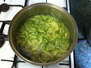 3 Making Bellis Marmalade with Kaffir & Sweet Australian lime