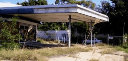 The future for petrol... A Morningside petrol station, Brisbane