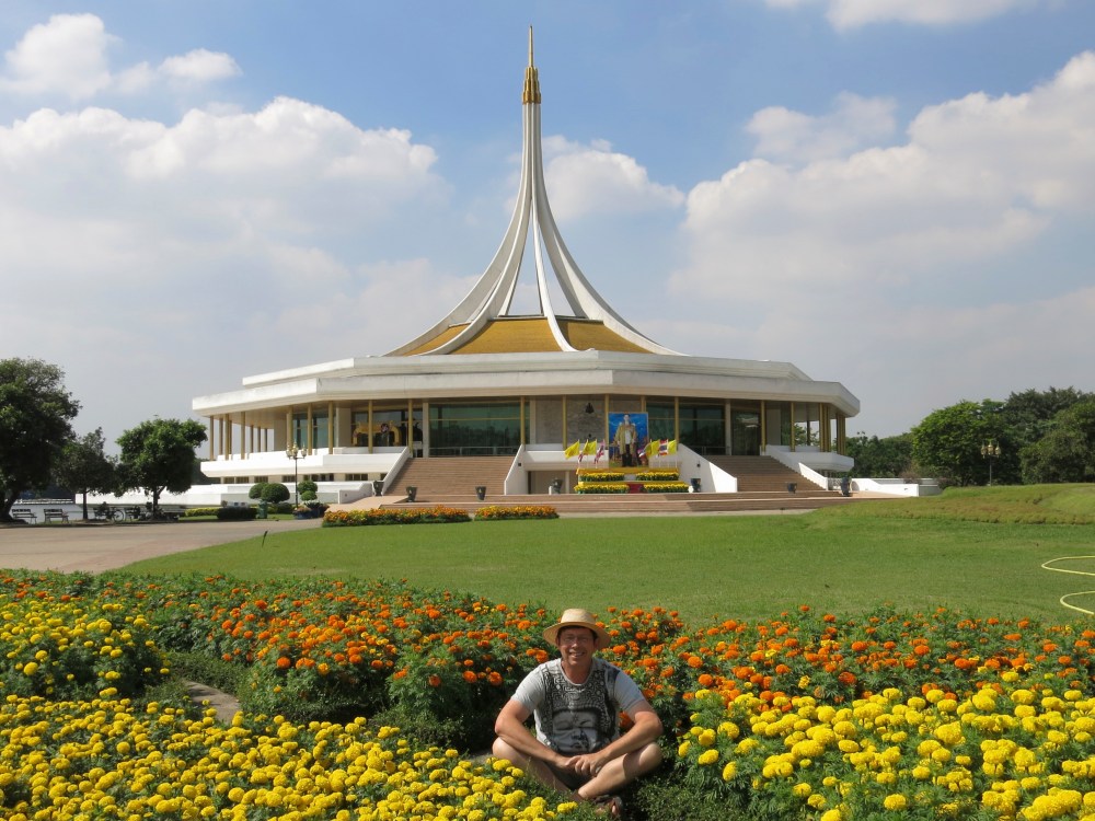 Jerry at Rama IX Botanic Garden, Bangkok