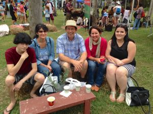 Some families travelled from drought affected far western Qld for inspiration