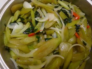 Elephant foot yam, Hue-style.