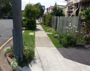 Energex thanked Mr Loveday for brightening this Brisbane power pole