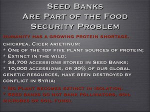 Seed banks are not as safe, democratic or reliable as we are led to believe