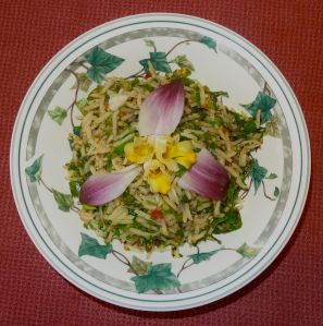 King's salad, or vua rau xà lách.