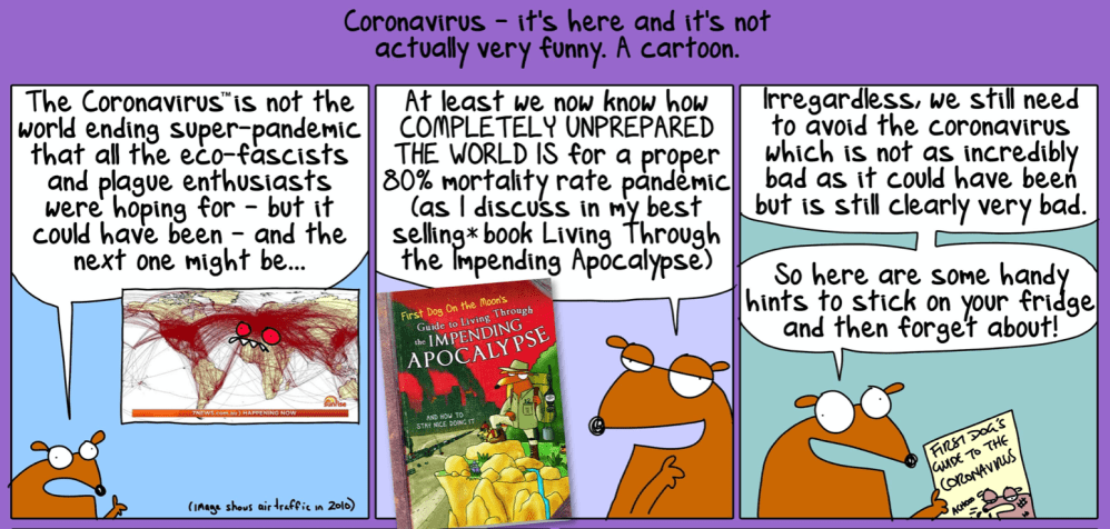 First Dog on the Moon: coronavirus
